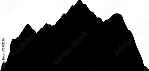 Mountain clipart design illustration