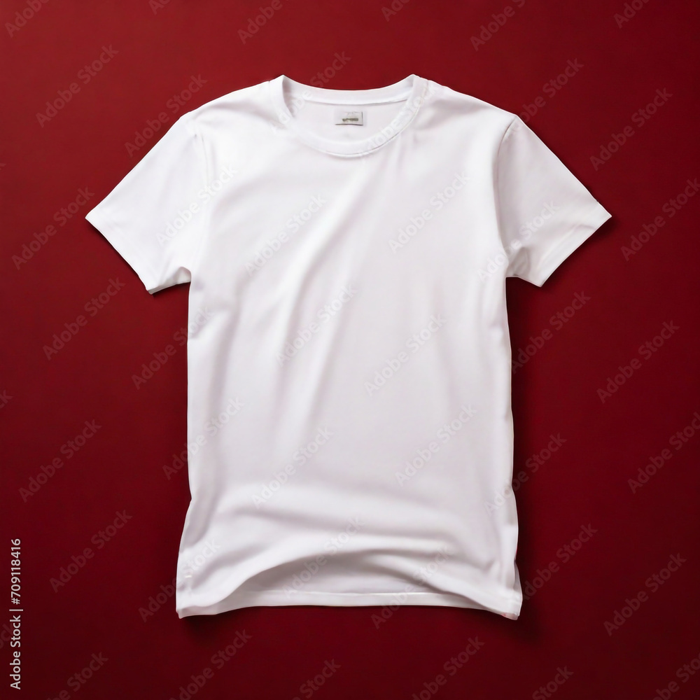 White Blank T-shirt Mockup Design Template for Advertisement.Men Isolated short Sleeve Wear Front Cotton Shirt Textile Clothing Fashion Mockup.Model Body People Retail Style Concept Apparel White Blank T-shirt Mockup Design Template for Advertisement.Men Isolated short Sleeve Wear Front Cotton Shirt Textile Clothing Fashion Mockup.Model Body People Retail Style Concept Apparel