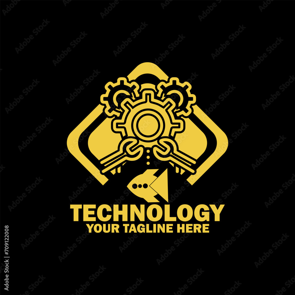 Abstract Initial Logo.Golden color isolated on Black Background. Technology Branding Logos. Flat Vector Logo Design Template Element icon. Abstract Initial Logo.Golden color isolated on Black Background. Technology Branding Logos. Flat Vector Logo Design Template Element icon.