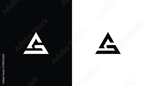 S G AG creative elegant logo design