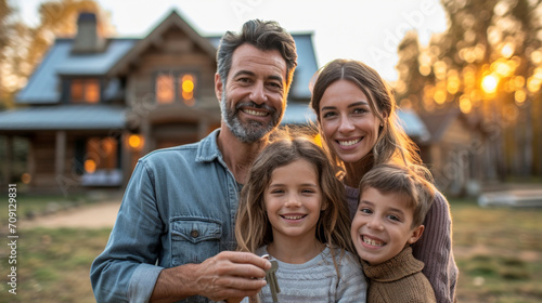Familienglück im eigenen Zuhause