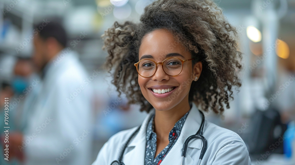 portrait of a female doctor portrait of a female doctor