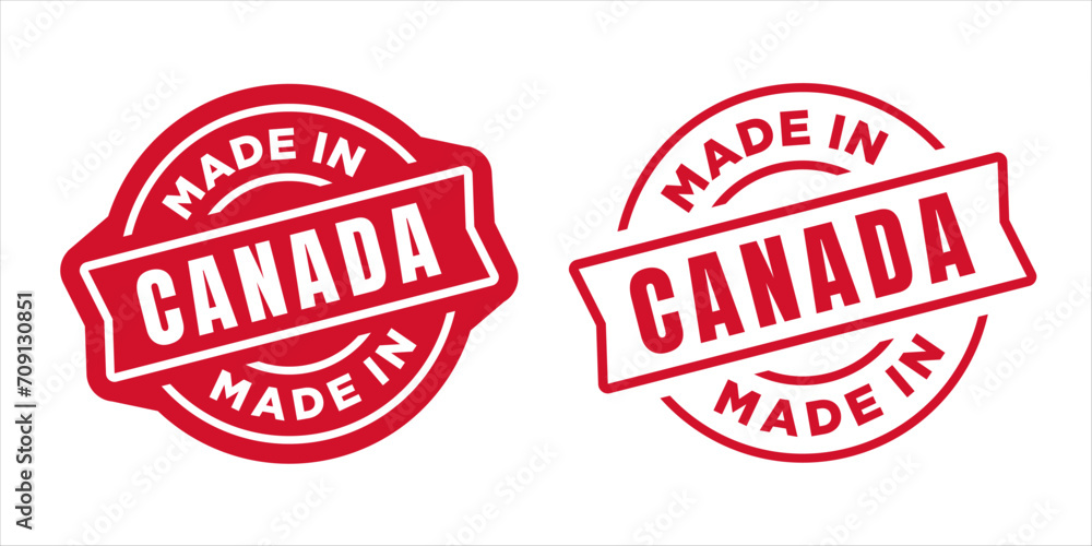 Made in Canada Stamp. Vector illustration Made in Canada Stamp. Vector illustration