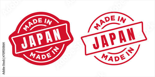 Made in Japan Stamp. Vector illustration