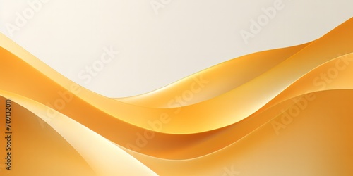 Orange abstract wave background. generative AI
