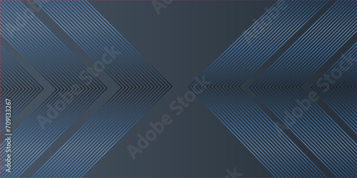 luxary random chaotic lines abstract geometric pattern. vector textrue 3d illustration. geometric design created using light blue digital net web line tecnology. gradient color in backdrop.  © pixel ground