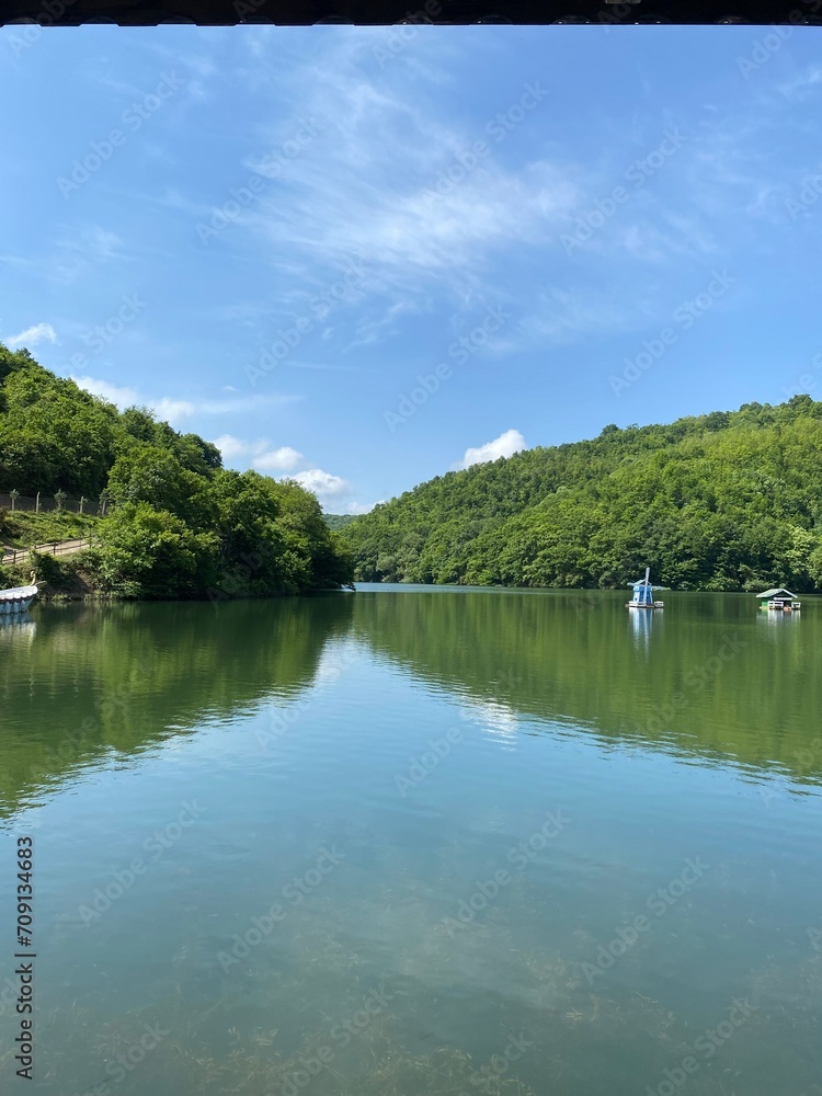Fototapeta premium Hidden Lake, Saklı Göl , Şile İstanbul