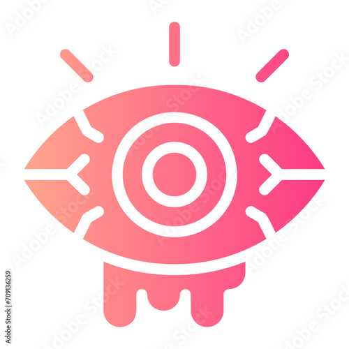 conjunctivitis gradient icon