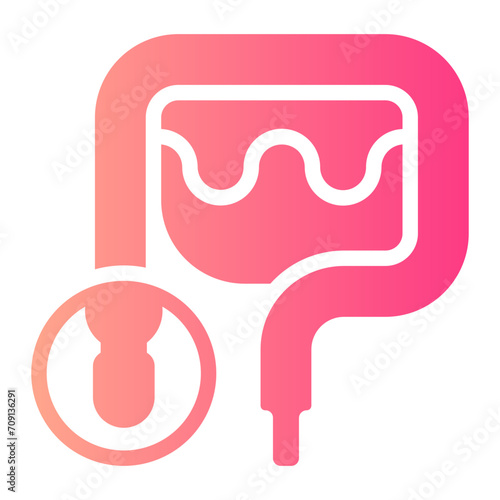appendix gradient icon photo