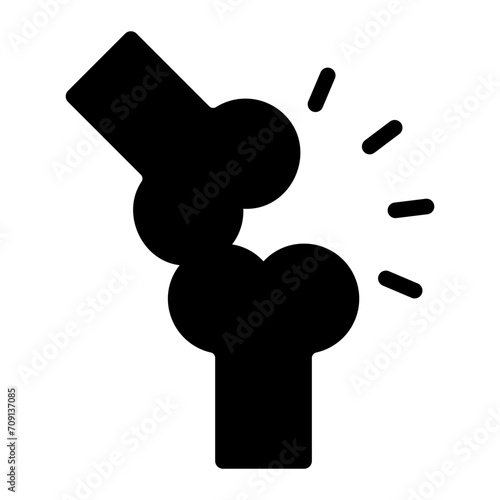 cartilage glyph icon