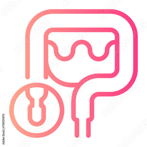 appendix gradient icon