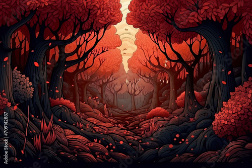 red forest