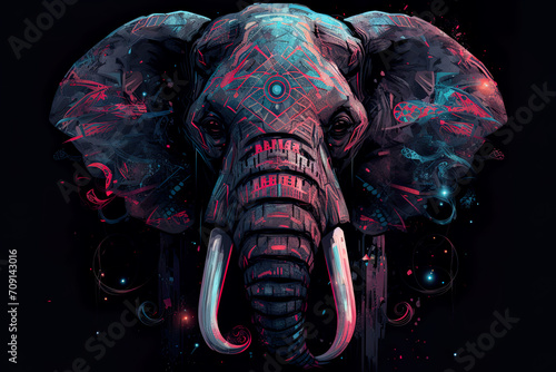 portrait of an elephant