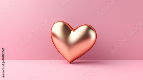 Romantic heart -shaped Valentine's Day background, symbolizing Valentine's Day, wedding, love