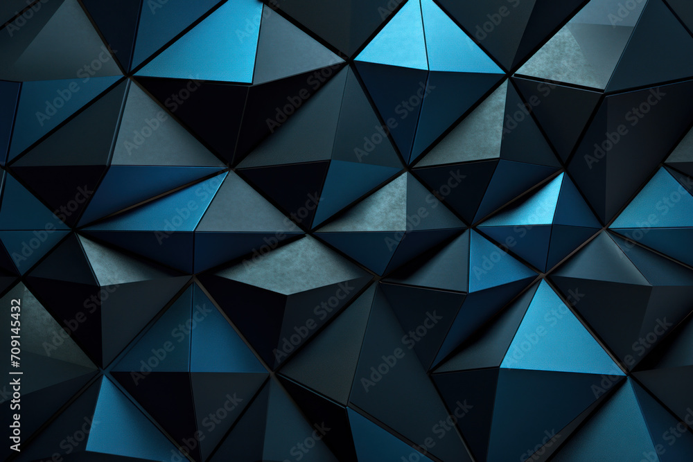 Fototapeta premium Abstract background with triangles