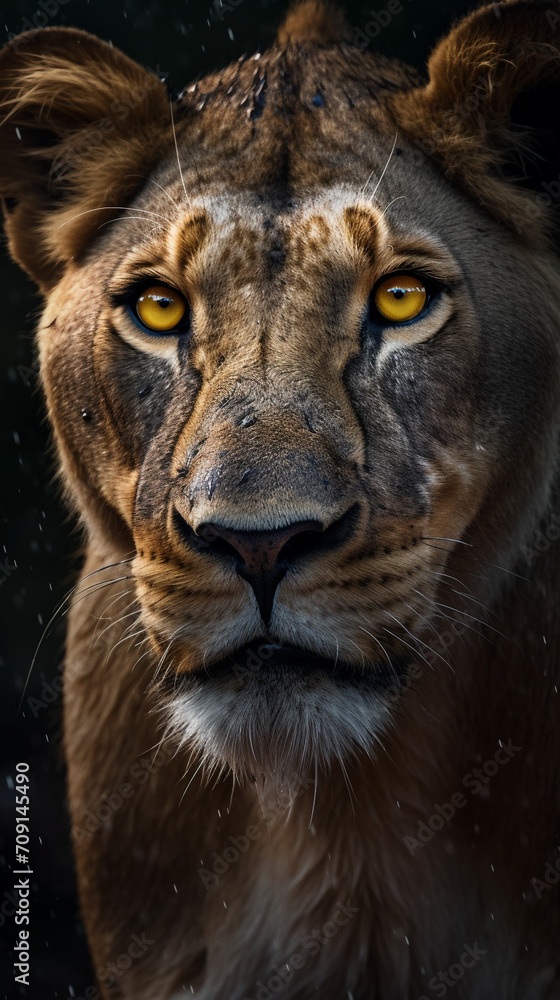 very powerful national geographic image spirit animal tiger created with Generative Ai very powerful national geographic image spirit animal tiger created with Generative Ai
