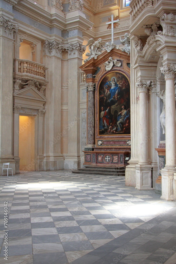 Chiesa di Sant Uberto, Reggia di Venaria, Venaria Reale (Torino, Italia)
