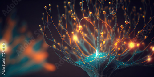 neural connections of the brain photo