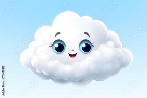 Cloudscape Charm: Adorable Clouds in the Sky © darshika