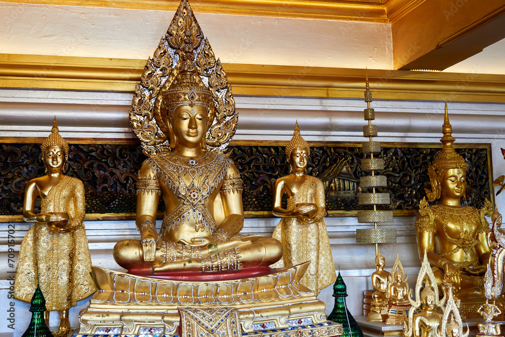 Goldene Buddhas