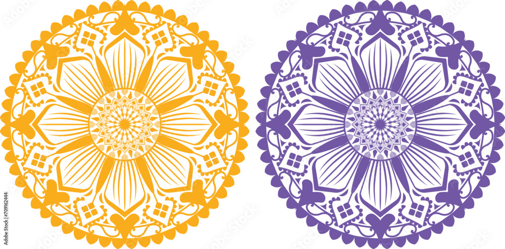 vector beautiful floral mandala design decorative element in circle luxury ornamental ethnic. vector beautiful floral mandala design decorative element in circle luxury ornamental ethnic.