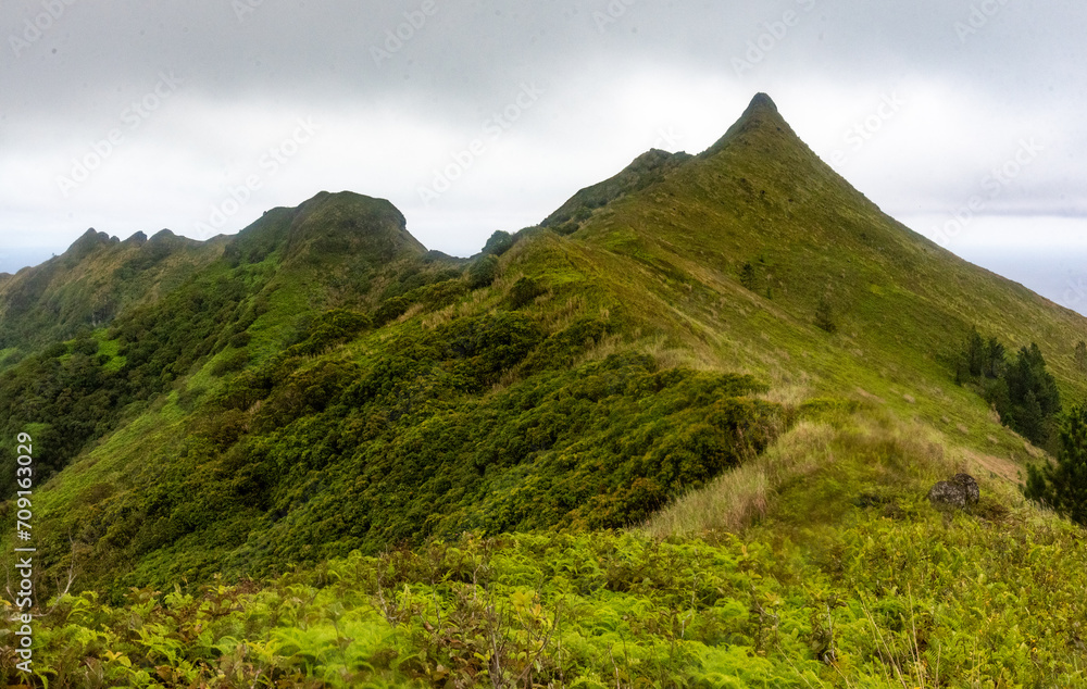 Mount Hiro in Raivavae, French Polynesia