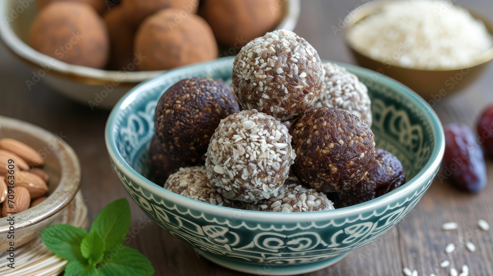 Healthy Ramadan Snack - Energy-Boosting Date Balls for a Nourishing Break Healthy Ramadan Snack - Energy-Boosting Date Balls for a Nourishing Break