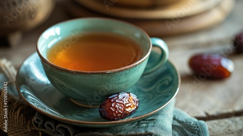 Date Infused Tea - A Soothing and Aromatic Beverage for Relaxation © AgungRikhi