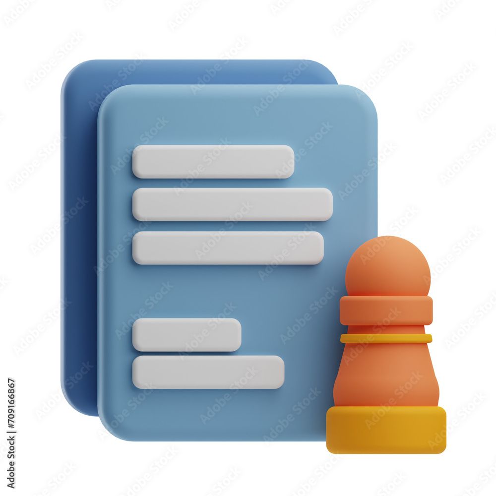 Curriculum Vitae Object Mission 3D Illustration Curriculum Vitae Object Mission 3D Illustration