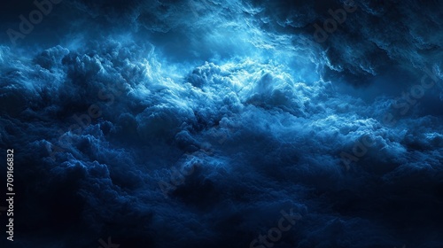 blue Wallpaper, Realistic, HD - generative ai © Nia™