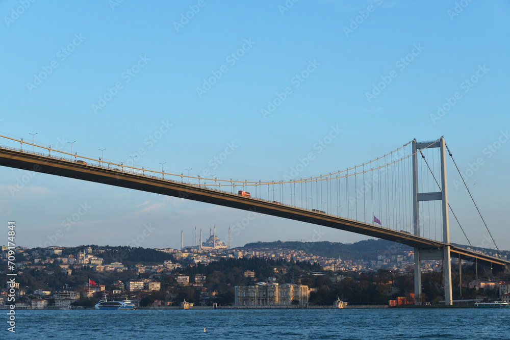 Panorama Istanbul and bosporus