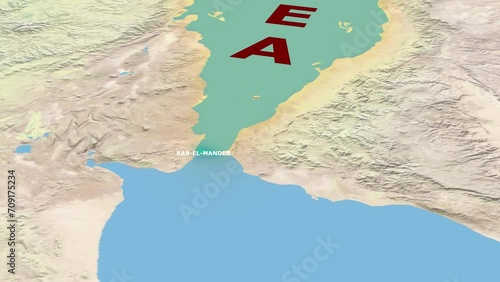 Gateway to the Red Sea: Exploring Bab al-Mandab through Maps and Geography