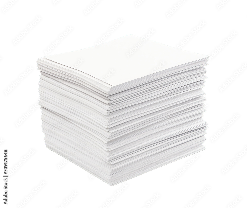 Papers stack isolated on transparent background. PNG file, cut out Papers stack isolated on transparent background. PNG file, cut out