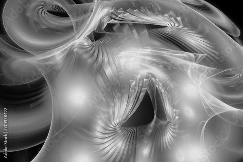 Abstract fractal background