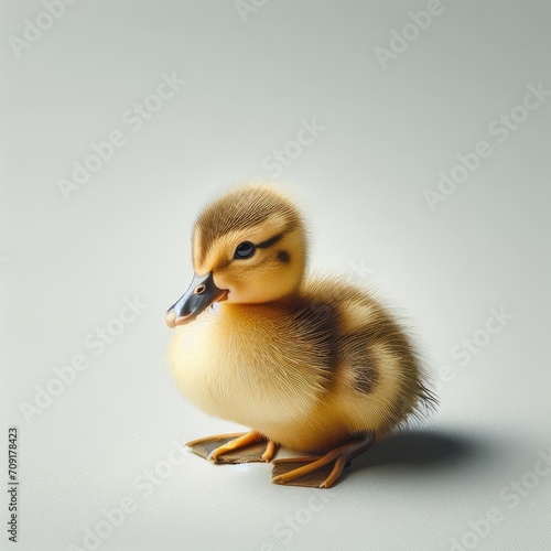 duck isolated on white
