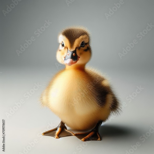 duck isolated on white 