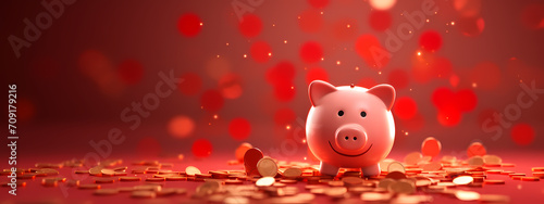 Love's Savings: A Whimsical Journey of Hearts and Piggy Banks