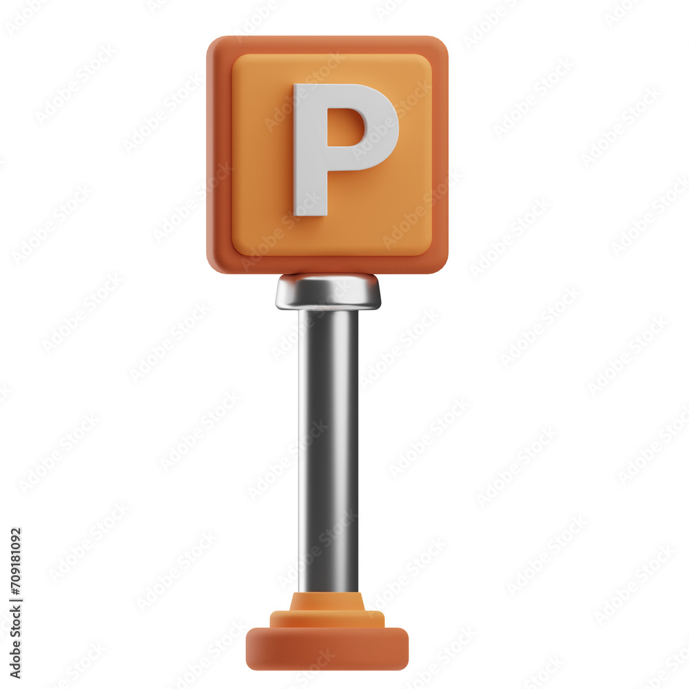 Hotel Booking Object Parking Area 3D Illustration Hotel Booking Object Parking Area 3D Illustration
