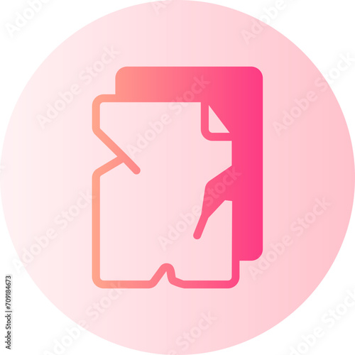 broke gradient icon