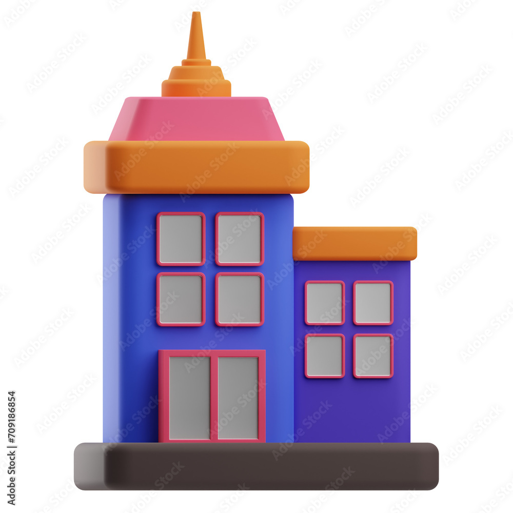 Human Resources Object Employee 3D Illustration Human Resources Object Employee 3D Illustration