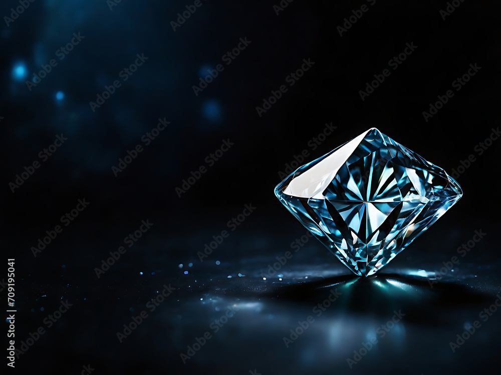 shinny Diamonds on a Black Background shinny Diamonds on a Black Background