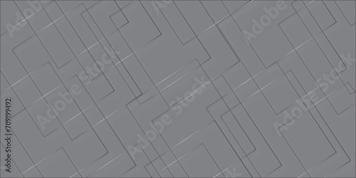  Modern minimal and clean silver background with realistic line wave geometric circle shape, abstract salver colors with lines pattern texture computer geometric digital connection design.