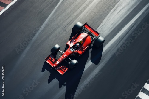racing car in motion © BetterPhoto
