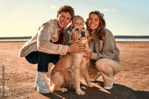 Family relaxing on their weekend