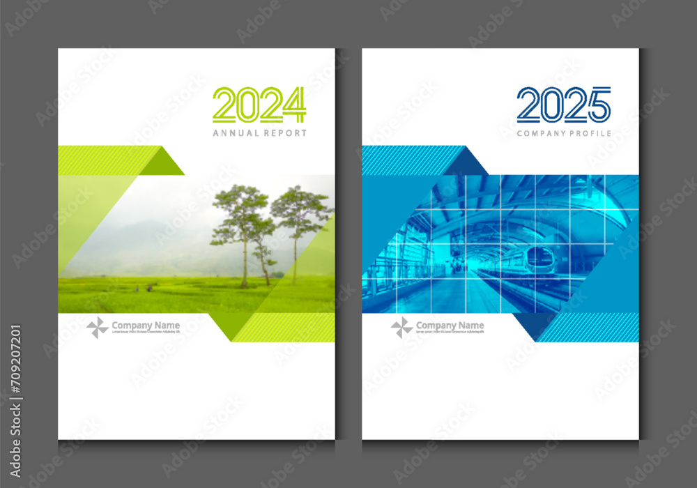 Vecteur Stock Cover design annual report business catalog company profile brochure magazine