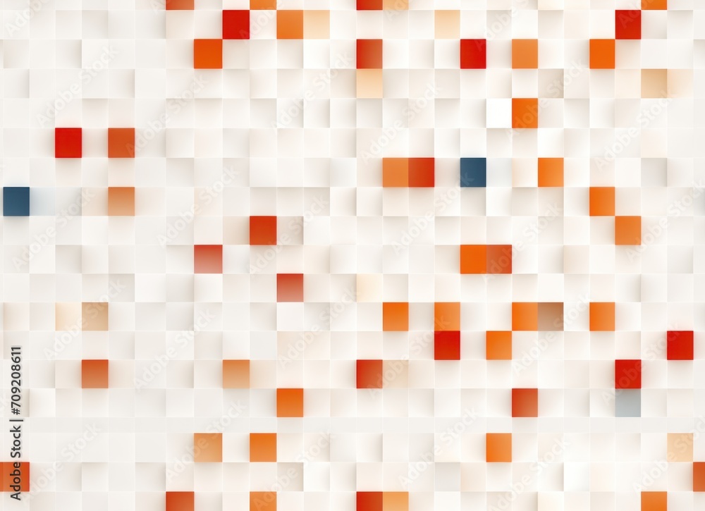 Fototapeta premium Graphic pattern of geometric shapes - seamless pattern. Abstract background for presentations.