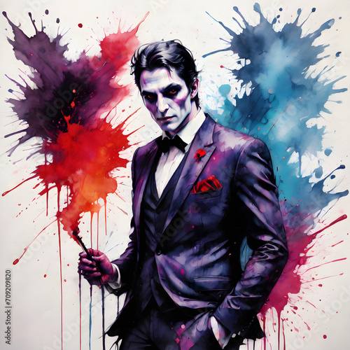 Vampire with Suit