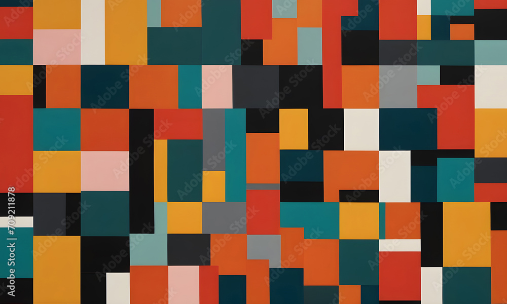 Abstract Scandinavian Analogous Painting Minimalistic Modern Artwork Geometric Colourful Wall Art Patterns Abstract Scandinavian Analogous Painting Minimalistic Modern Artwork Geometric Colourful Wall Art Patterns