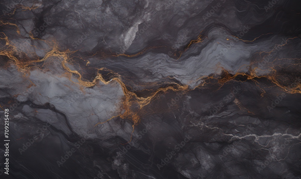 Naklejka premium Dark grey natural marble texture, stone background