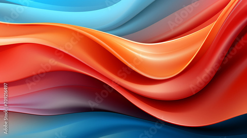 abstract colorful glowing wavy perspective with fractals and curves background 16 9 widescreen wallpapers